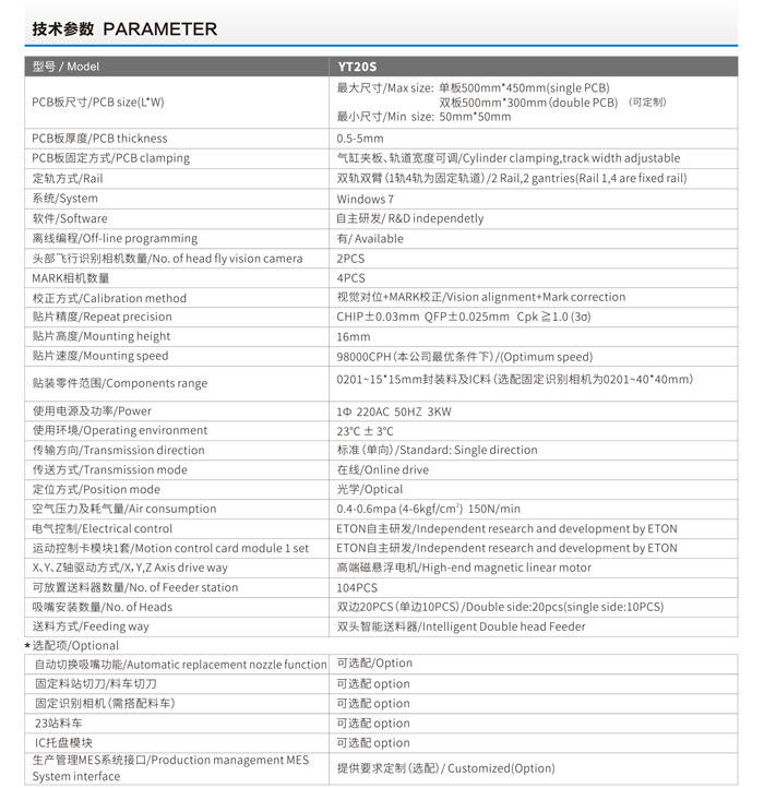 易通蘑菇视频污入口YT20S参数 易通蘑菇视频污入口YT20S参数